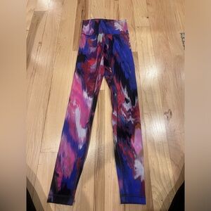 Lululemon Womens Multicolor Wunder Train High Rise Tight 28" Leggings, size 2